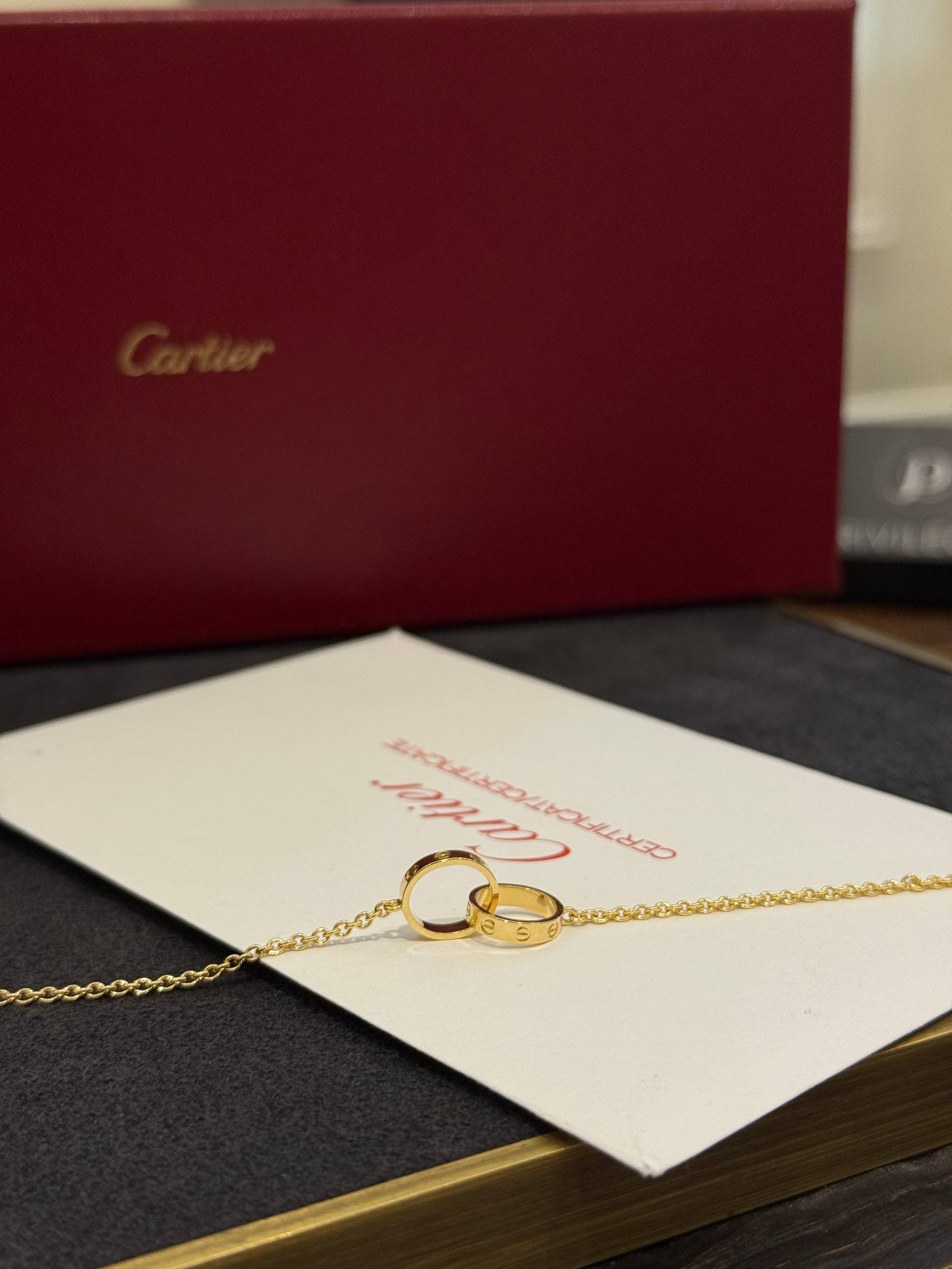 БРАСЛЕТ CARTIER LOVE, ON CHAIN — изображение 4