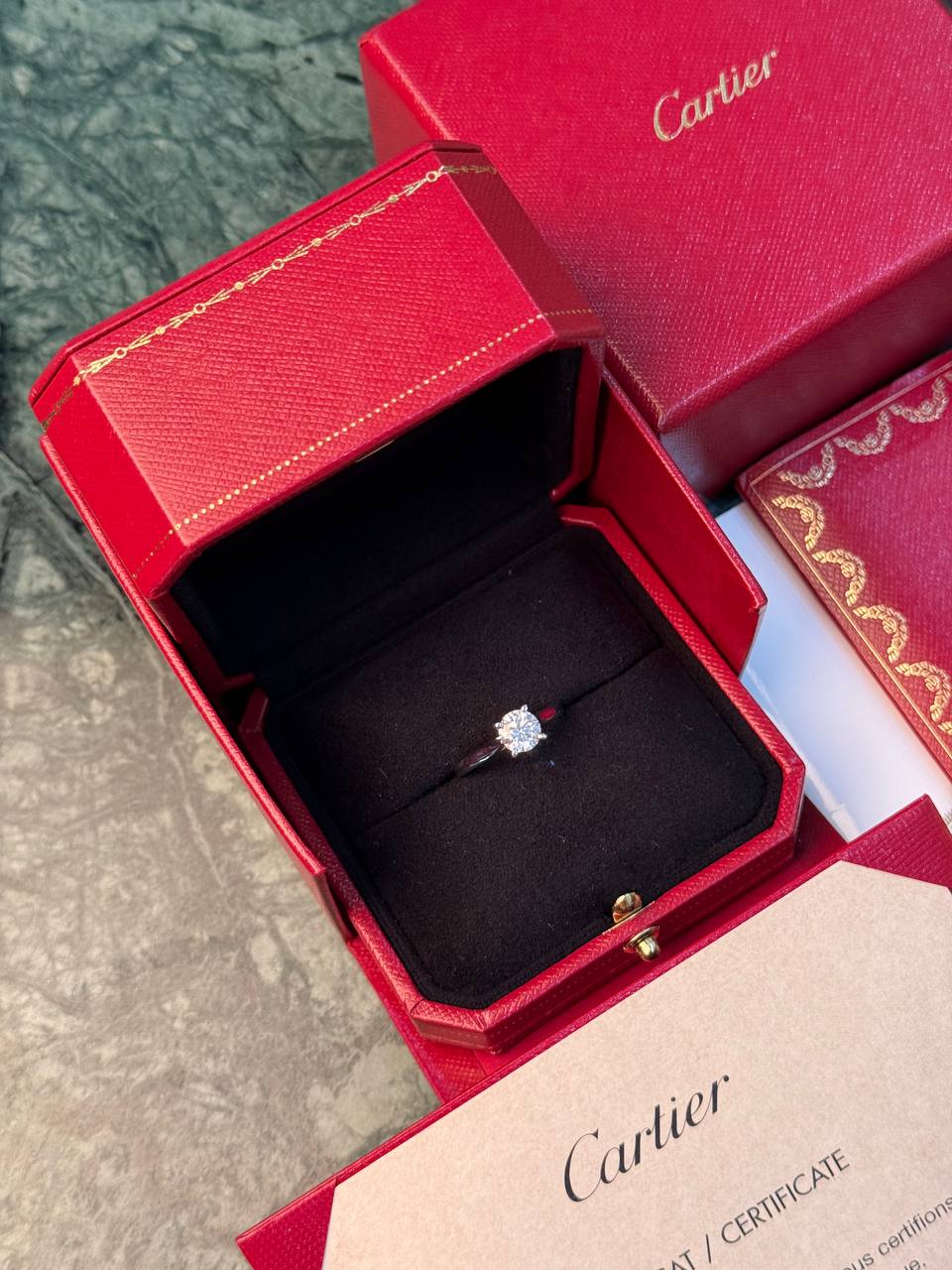 Кольцо Cartier с бриллиантом 1,08 ct. — изображение 3