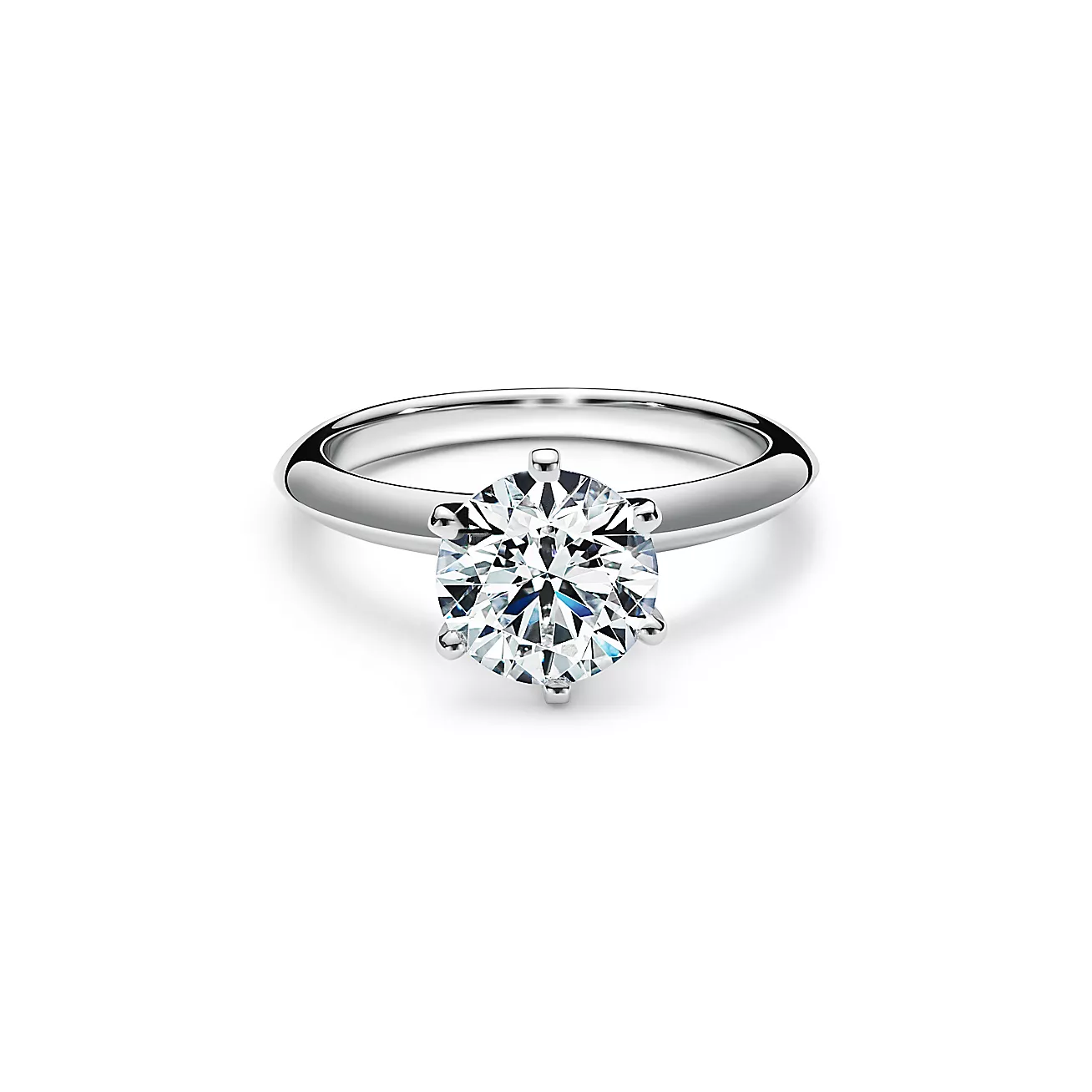 Кольцо с бриллиантом Tiffany & Co 0,30 ct.